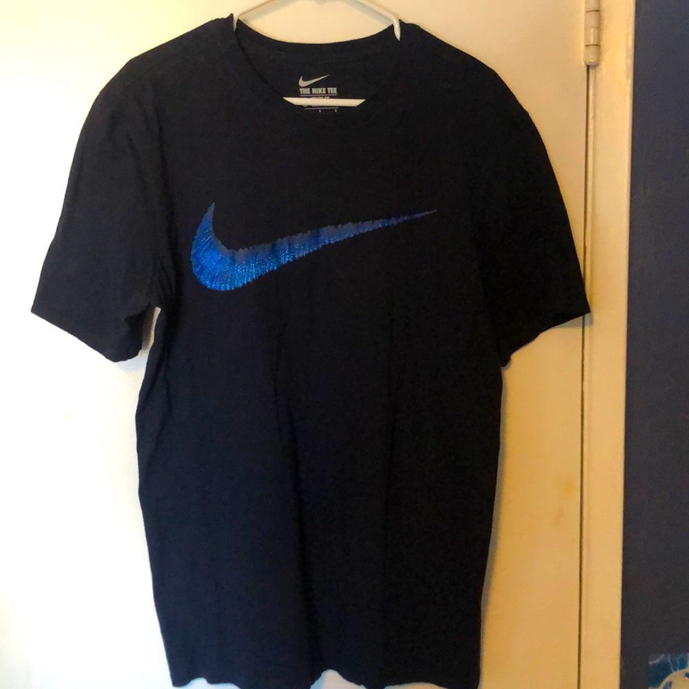 Blue The Nike tee Athletic cut Size L